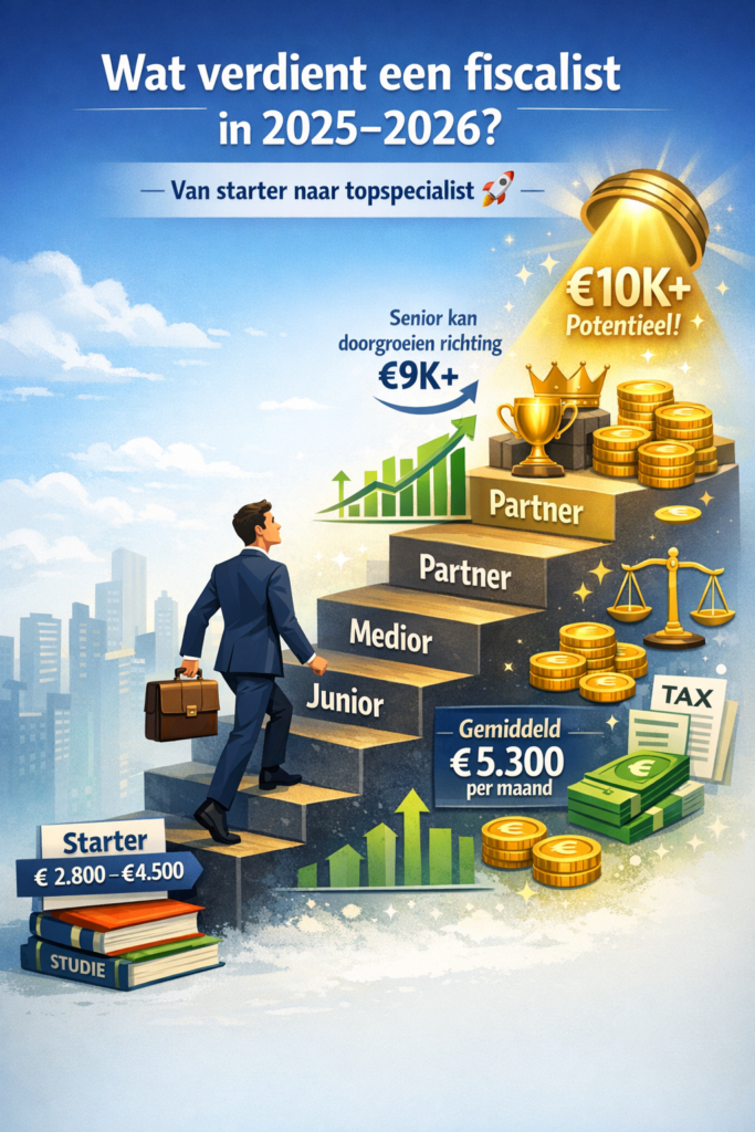 Salaris belastingadviseur en fiscalist