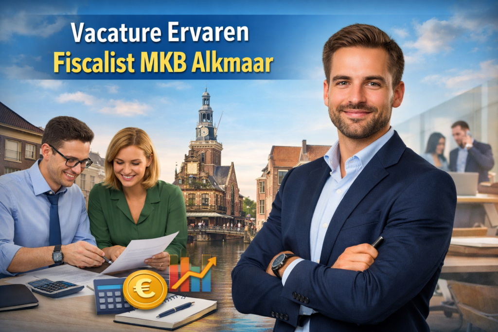 Vacature medior / senior Fiscalist Alkmaar