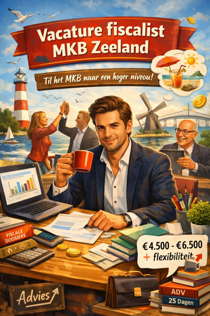 Vacature fiscalist MKB Zeeland 