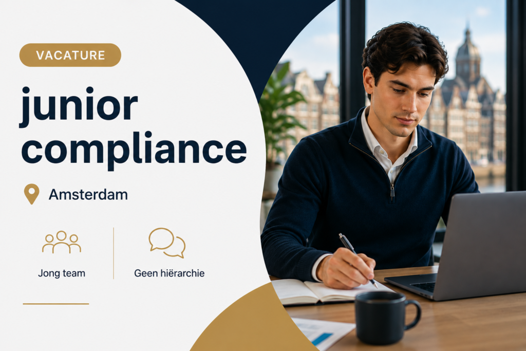 Vacature junior compliance Amsterdam
